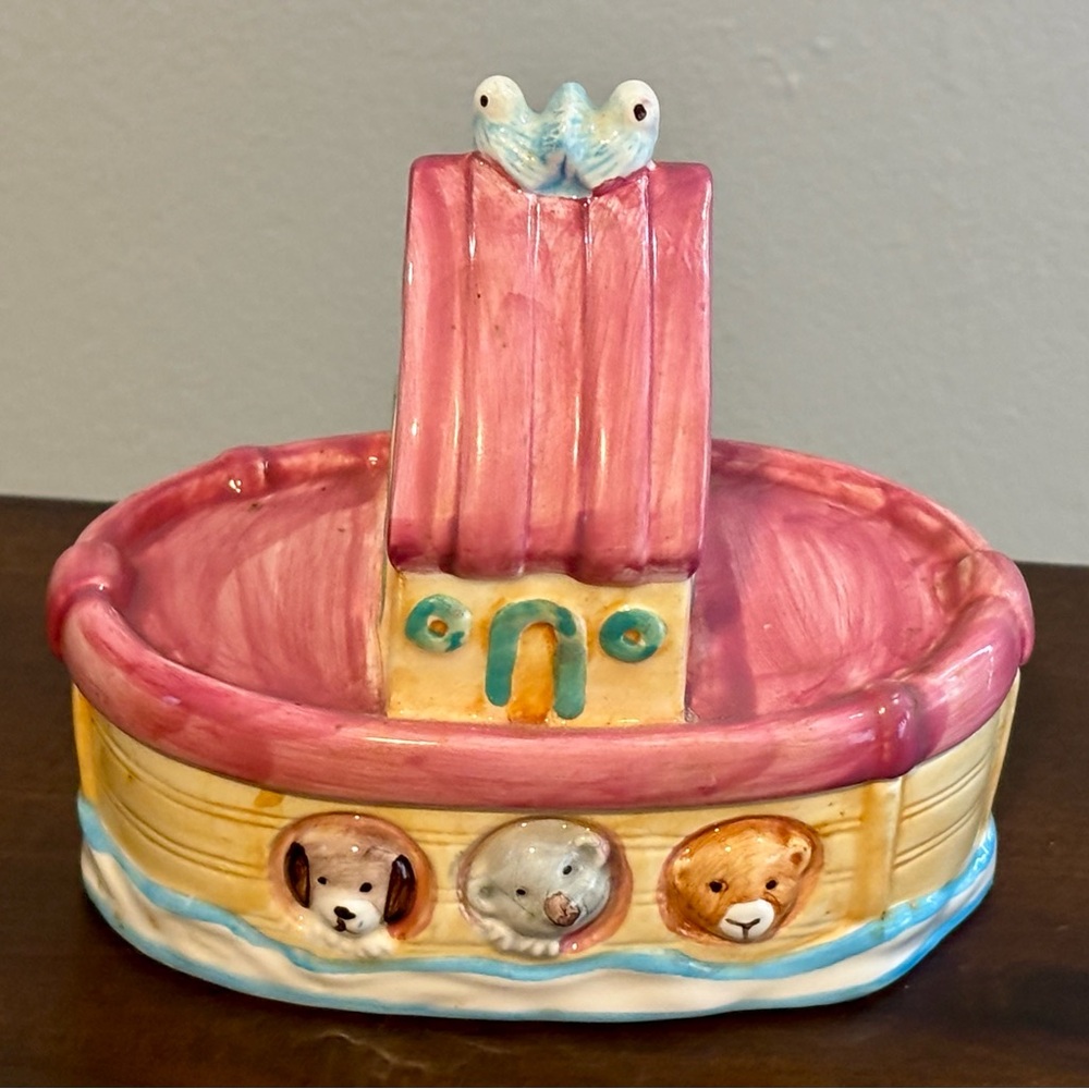 Ceramic Trinket Box - Noah’s Ark